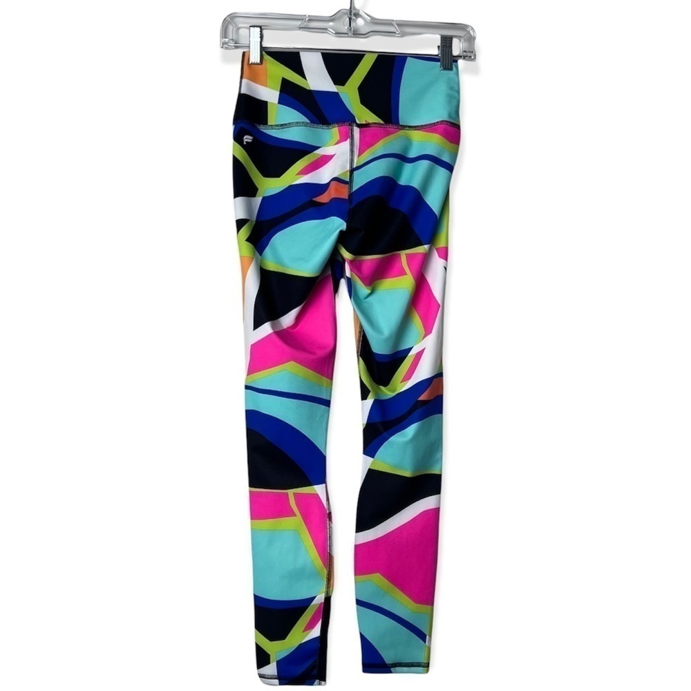 Fabletics Multicolor Geometrical Pattern Yoga Leg… - image 2